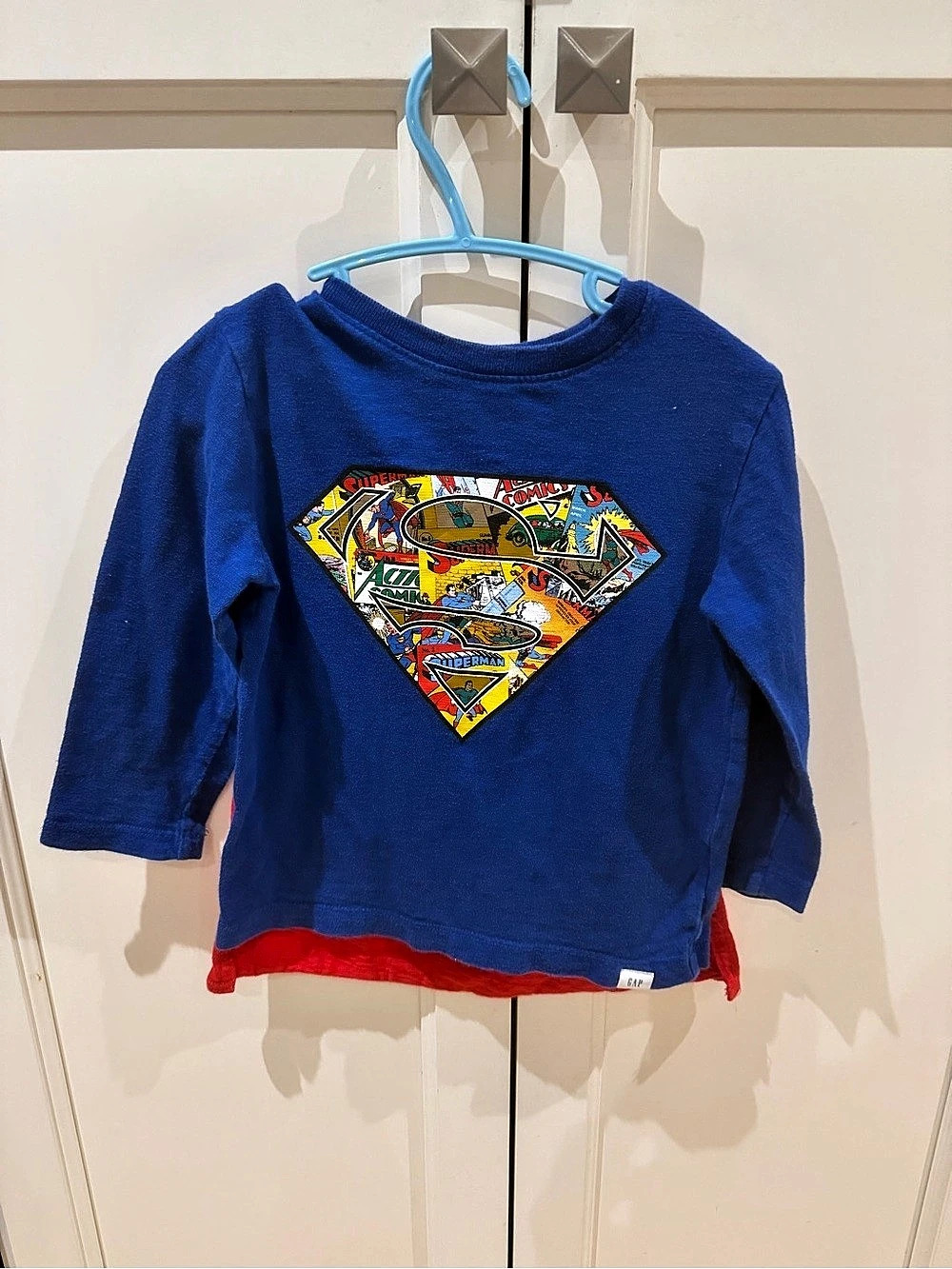 baby GAP DC Comics Superman Graphic Long Sleeve Boys 2T
